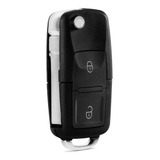 Chave Vw Golf Gol Fox Saveiro Polo Bora 2 Botões Canivete