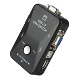 Chaveador Kvm Switch 2 Portas Usb 2 0 vga