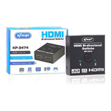 Chaveador Switch Hub Hdmi 4k 3d