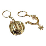 Chaveirinho Chapéu Country Espora Quarto De Milha Barato