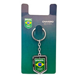 Chaveiro Bandeira Do Brasil Olimpiadas Rio 2016 Time Brasil