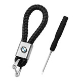Chaveiro Bmw Couro Trançado 120i M240i X1 X2 X3 I3 I8 320 M3