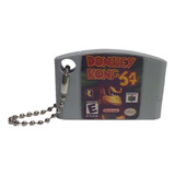 Chaveiro Cartucho Fita N64 Nintendo 64 Donkey Kong 64