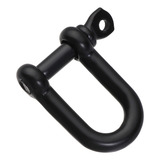 Chaveiro De Mosquetão Sólido D Bow Staples Shackle Fob 4 Est