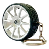 Chaveiro De Roda Daimler Miniatura Replica Com Pneu Volcano