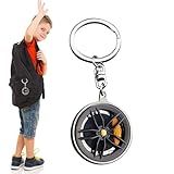 Chaveiro De Roda Porta Chaves De Roda Pingente De Bolsa De Carro Chaveiro De Carro Com Cubo De Roda Chaveiro De Aro De Pneu De Carro Decoração De Metal Para Bolsa