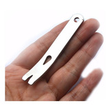 Chaveiro Edc Mini Alavanca Pé de cabra Pry Bar