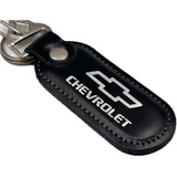 Chaveiro Em Couro Preto Chevrolet Opala Chevette Omega
