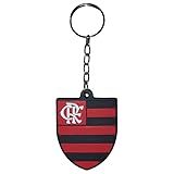 Chaveiro Flamengo Emborrachado Brasão Borracha Futebol