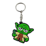 Chaveiro Geek Nerd Yoda Cute Mestre Jedi Yoda