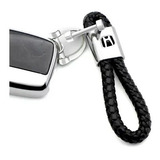 Chaveiro Honda Hr v Civic City Couro Metal Black Legitimo