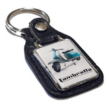 Chaveiro Lambretta Ld Li 150 Standard Em Couro Legítimo