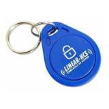 Chaveiro Linear Hcs Tags P Acesso Condomínio Kit Com 10