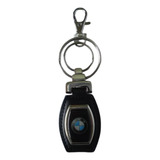 Chaveiro Luxo Bmw Alça De Couro E Argola Metal