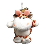 Chaveiro Mini Sapinho Ou Girafa De Pelúcia