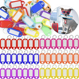 Chaveiro Organizador Identificador Chave 50 Etiquetas Color