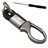 Chaveiro Para Chevrolet Camaro Onix Agile Cobalt Kadett C Luxo RUBRO NEGRO 