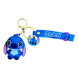 Chaveiro Pingente Emborrachado Lilo Stitch Disney
