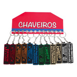 Chaveiro Placa Dupla Face Versículos Bíblicas 36 Uni Atacado