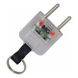 Chaveiro Plug Testador Identificador Tensão Tomadas 110 220v