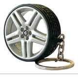 Chaveiro Roda Miniatura Volcano Long Beach Replica Com Pneu