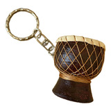 Chaveiro Tambor Djembe Marrom