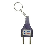 Chaveiro Teste Identificador Tensão Voltagem 110 220v Tomada