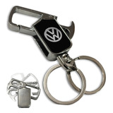 Chaveiro Volkswagen Giratório Abridor Cromado Automotivo