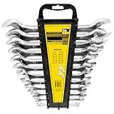 Chaves Fixas Cromo Vanádio 12 Peças 6 A 32 Mm Eda