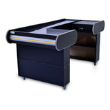 Check Out 180 Dark Preto Artlux Corredor Inox Padrão F Amare