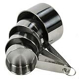 Chef Craft Copos Medidores De Aço Inoxidável 4 Peças 20 Cm