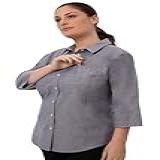 Chef Works Oxford Feminino Carvão Carvão P