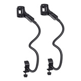 Chen 2 Peças De Microfone Suporte Ajustável Mesa Flexível