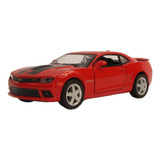 Chevrolet Camaro Ss 2014 1 38 Kinsmart Vermelho