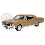 Chevrolet Chevelle Ss 396 1967 Dourado Motormax 1 18