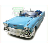 Chevrolet Impala 1958 Conversível Escala 1 24