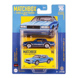Chevrolet Monte Carlo 988 Matchbox Collector s 70 Anos 1 64