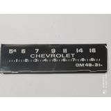 Chevrolet Motoradio Dial Novo