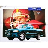 Chevrolet S10 1997 Acessórios Poster Folder Catálogo