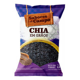 Chia Em Grãos 120g Não Contem Glúten Sabores Do Campo