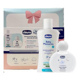 Chicco Kit Baby Moments Shampoo Sabonete E Água De Colônia