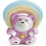 Chicco Projetor Infantil Musical Urso Rainbow Rosa