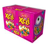 Chiclete Docile Mini Xclé Tutti Frutti Com Açucar Sem Glúten 11 G 24 U