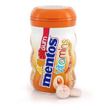Chiclete Mentos Pote Citrus Vitamins 56g