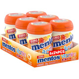 Chiclete Mentos With Vitamins Display C 6 Garrafas 288gr 