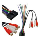 Chicote Automotivo Dvd Pioneer 7380 Dvd H buster 8480 Rca