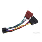 Chicote Cd Automotivo Jvc Kd r438 Com Conector 16 Vias
