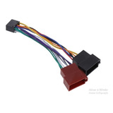 Chicote Cd Automotivo Jvc Kd r600 Com Conector 16 Vias Iso