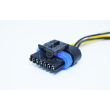 Chicote Conector Plug 6 Vias Sensor