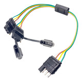 Chicote De Adaptador Divisor Y De 4 Pinos u